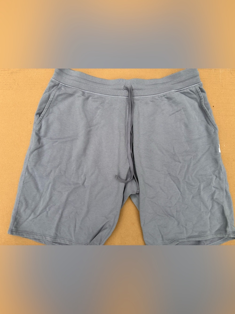 Reigning Champ Gray Drawstring Knit Shorts